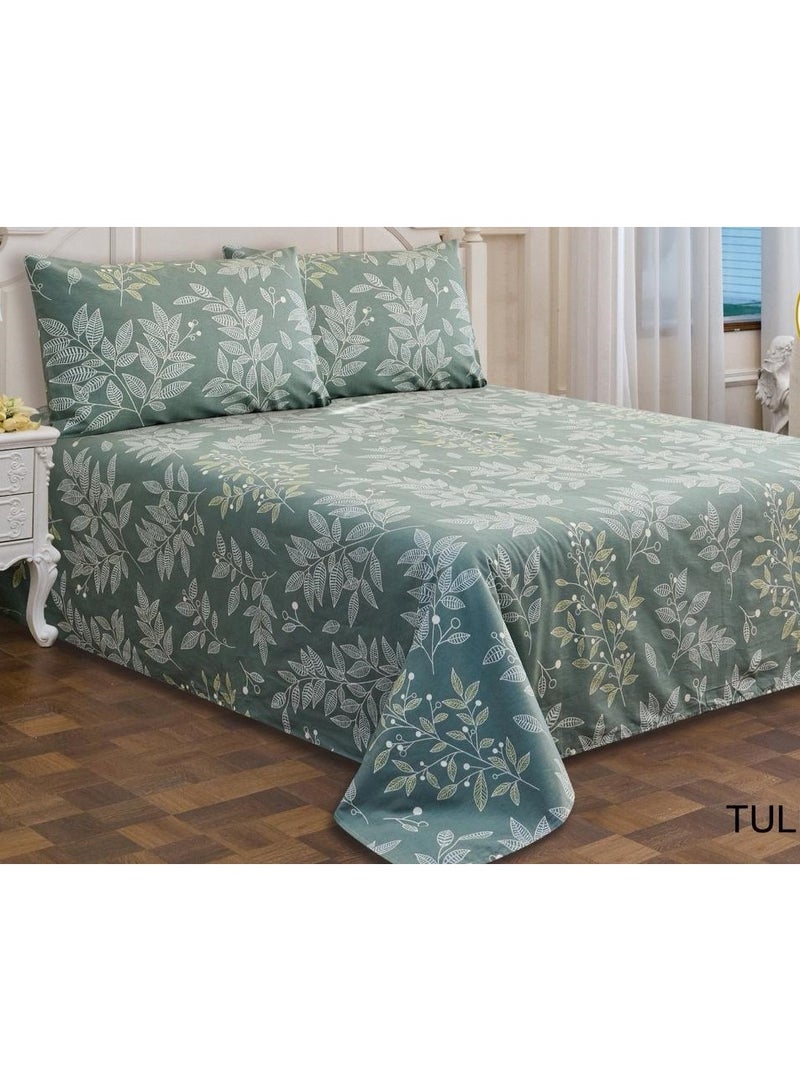 شرشف نفرين قطن 💯💯بجوده عاليه  تغليف فخم - Image 4